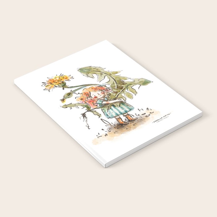 Dandelion Hunting - Flower Girl Notebook Gallery Image 1