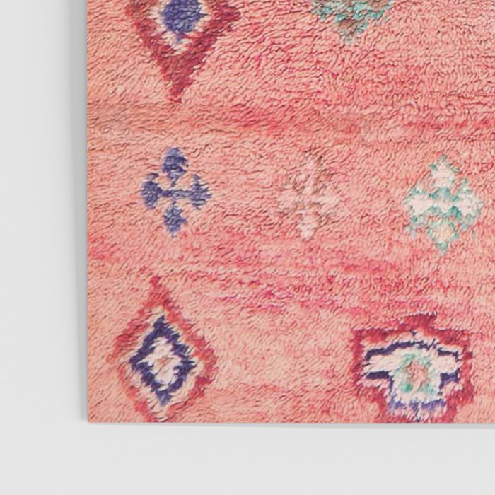 Heritage Moroccan Rug Style Design Poster Gallery Image 3