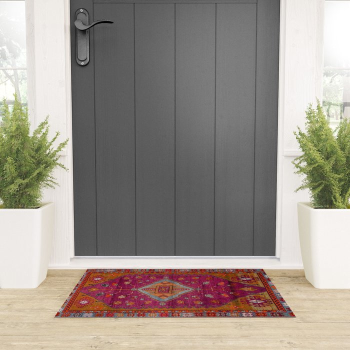 Bohemian Artwork Welcome Mat Gallery Image 3