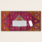 Bohemian Artwork Desk Mat Gallery Image 1