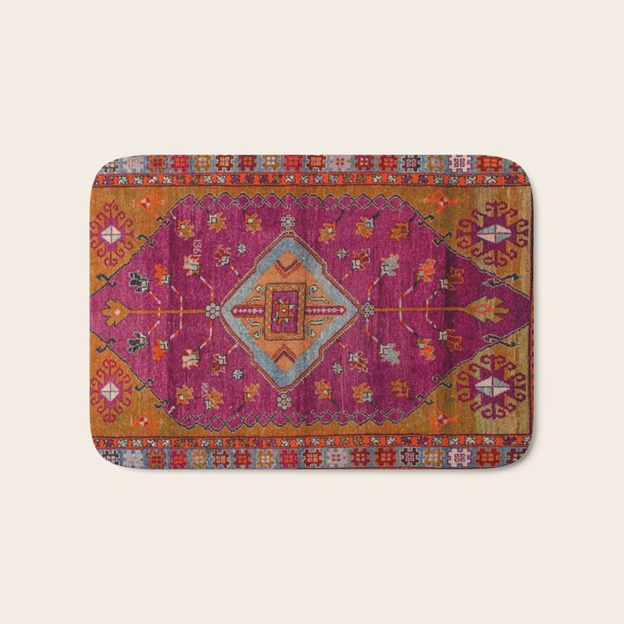 Bohemian Artwork Bath Mat Gallery Image 1
