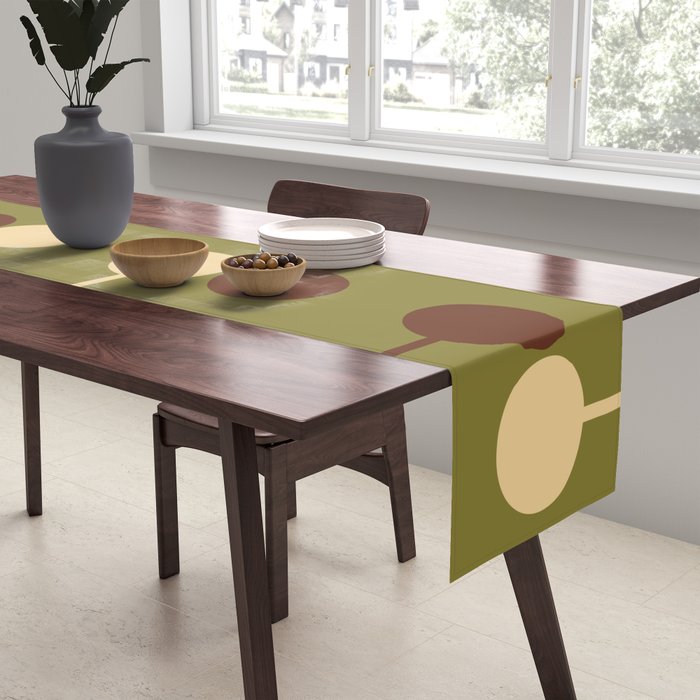 Mid Century 32D Table Runner Gallery Image 2