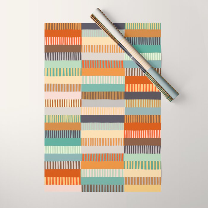 Fall Grandmother's Quilt I Wrapping Paper Gallery Image 1
