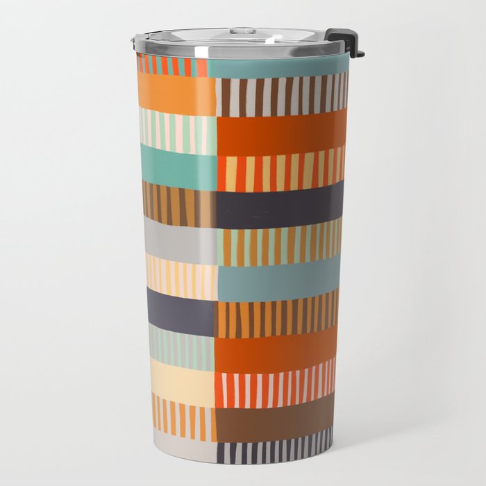 Fall Grandmother's Quilt I Travel Mug Gallery Image 2