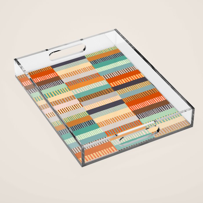 Fall Grandmother's Quilt I Acrylic Tray Gallery Image 1