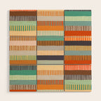 Fall Grandmother's Quilt I Wood Wall Art Gallery Image 1