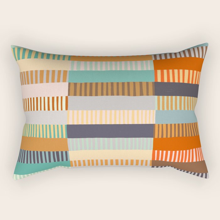 Fall Grandmother's Quilt I Rectangular Pillow Gallery Image 2