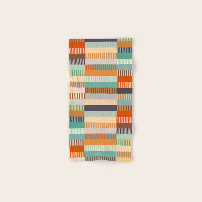 Fall Grandmother's Quilt I Hand & Bath Towel Gallery Image 1
