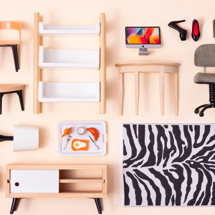 Dollhouse inventory / beige Coffee Mug Gallery Image 2