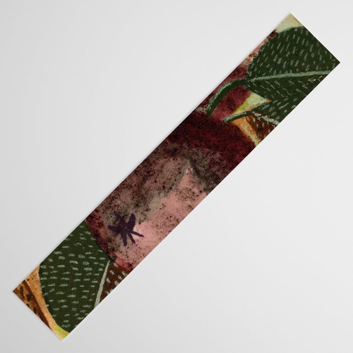 Fall Apple Orchard Painting in Red Delicious Table Runner Gallery Image 3