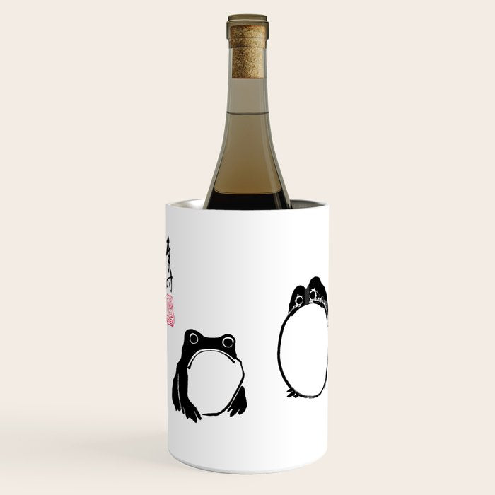 Matsumoto Hoji Frogs  Wine Chiller Gallery Image 1