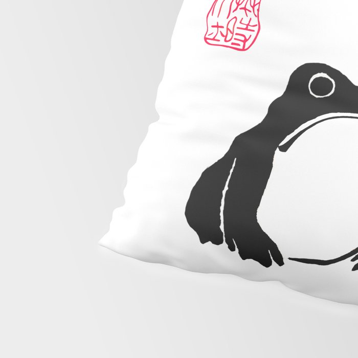 Matsumoto Hoji Frogs  Pillow Sham Gallery Image 4