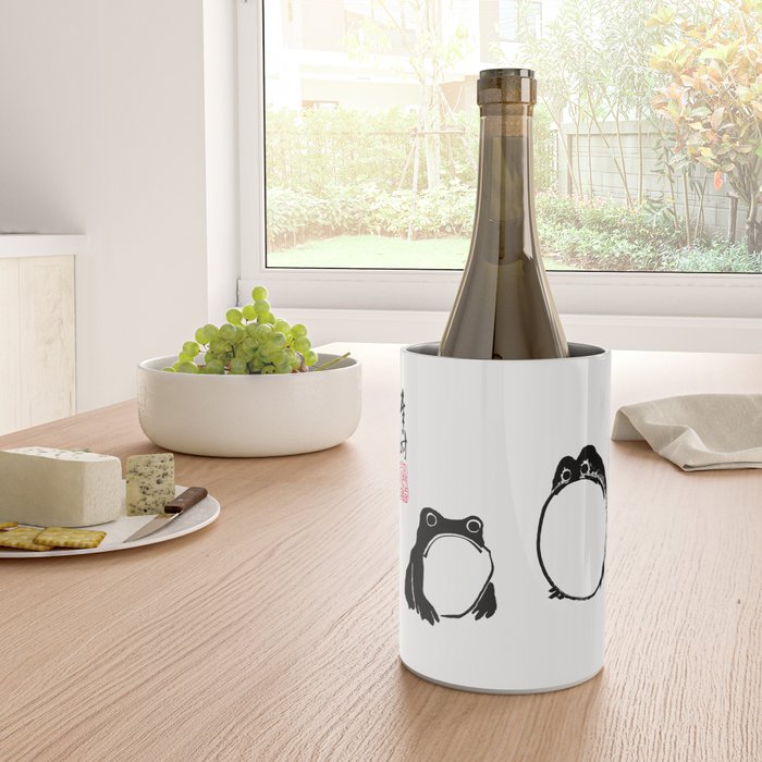 Matsumoto Hoji Frogs  Wine Chiller Gallery Image 4