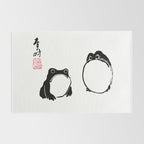 Matsumoto Hoji Frogs  Rug Gallery Image 2