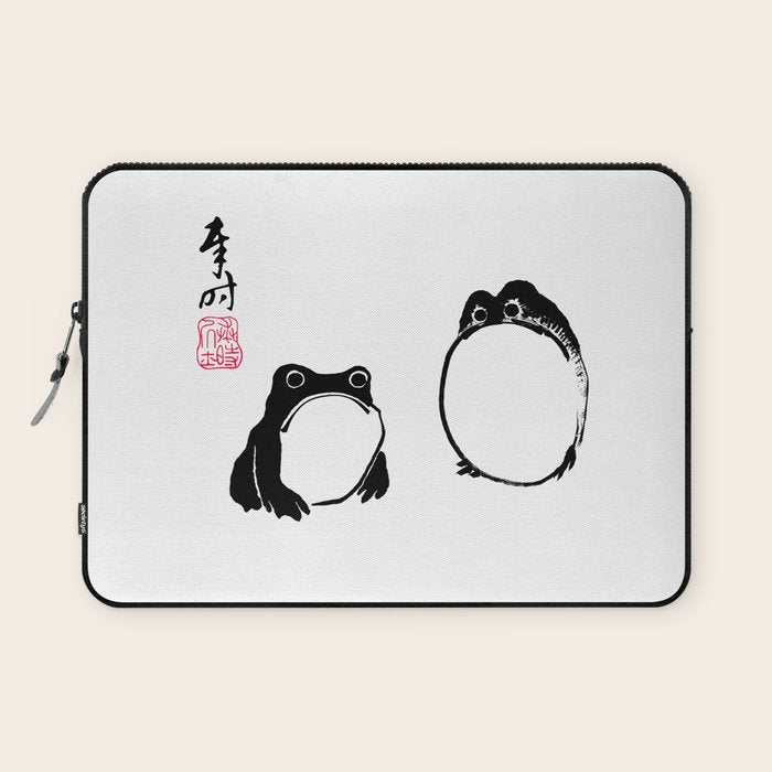 Matsumoto Hoji Frogs  Laptop Sleeve Gallery Image 1