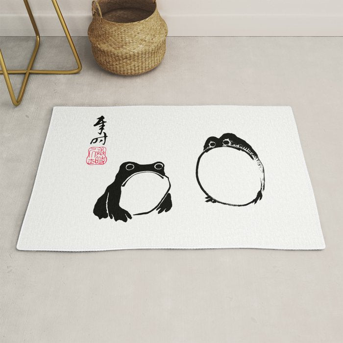 Matsumoto Hoji Frogs  Rug Gallery Image 1
