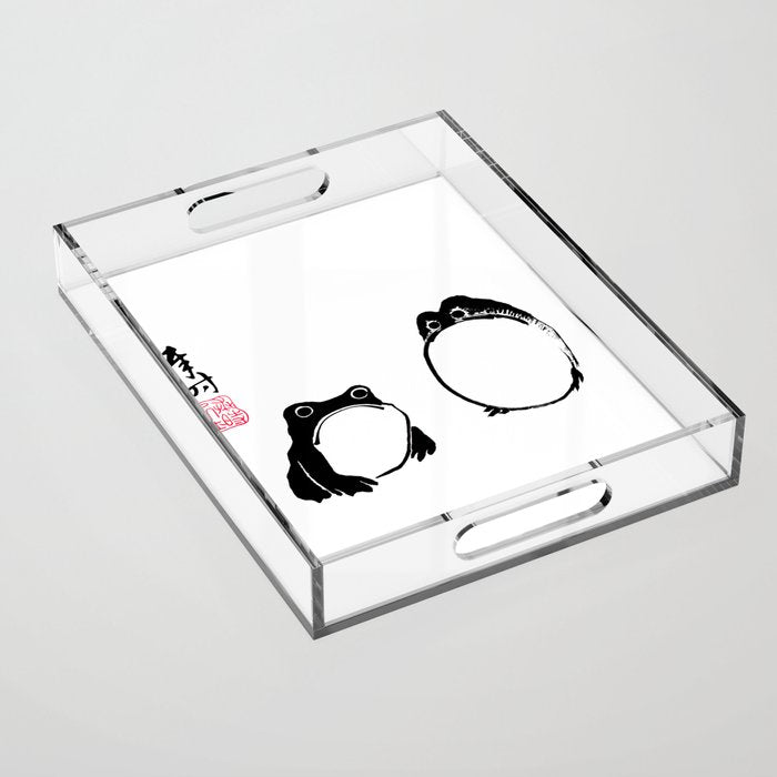Matsumoto Hoji Frogs  Acrylic Tray Gallery Image 1