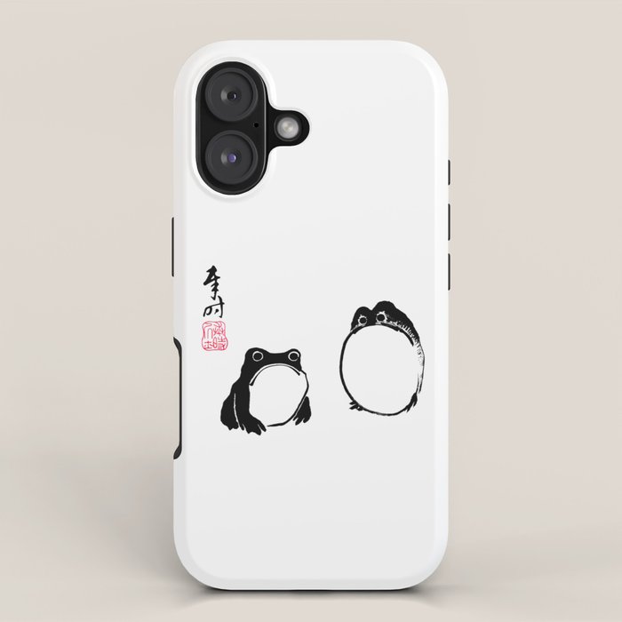 Matsumoto Hoji Frogs  iPhone Case Gallery Image 1