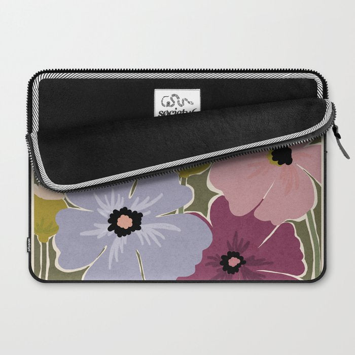 Flower Market - Opium Poppies Laptop Sleeve Gallery Image 2