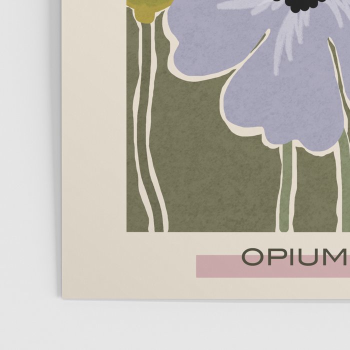 Flower Market - Opium Poppies Poster Gallery Image 3