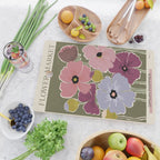Flower Market - Opium Poppies Cutting Board Gallery Image 2