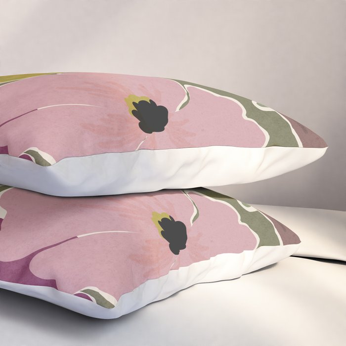 Flower Market - Opium Poppies Pillow Sham Gallery Image 3