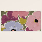Flower Market - Opium Poppies Desk Mat Gallery Image 3
