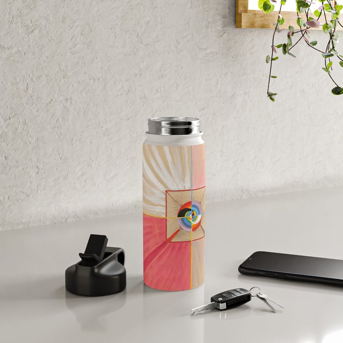 Hilma af Klint "The Swan, No. 11, Group IX-SUW" Water Bottle Gallery Image 4