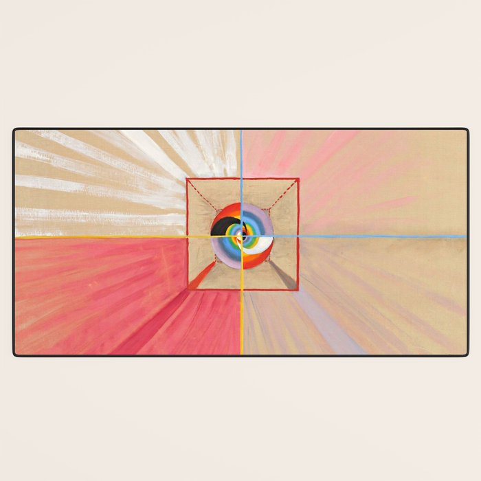 Hilma af Klint "The Swan, No. 11, Group IX-SUW" Desk Mat Gallery Image 3