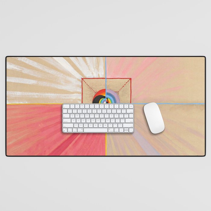Hilma af Klint "The Swan, No. 11, Group IX-SUW" Desk Mat Gallery Image 1