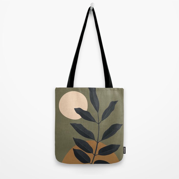 Abstract Art /Minimal Plant 40 Tote Bag Gallery Image 2