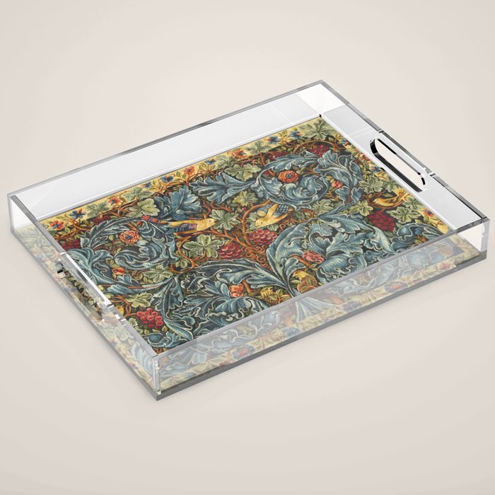William Morris Acanthus & Vine Acrylic Tray Gallery Image 1