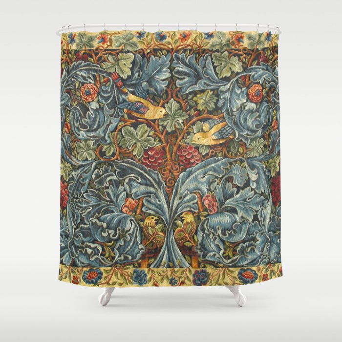 William Morris Acanthus & Vine Shower Curtain Gallery Image 1