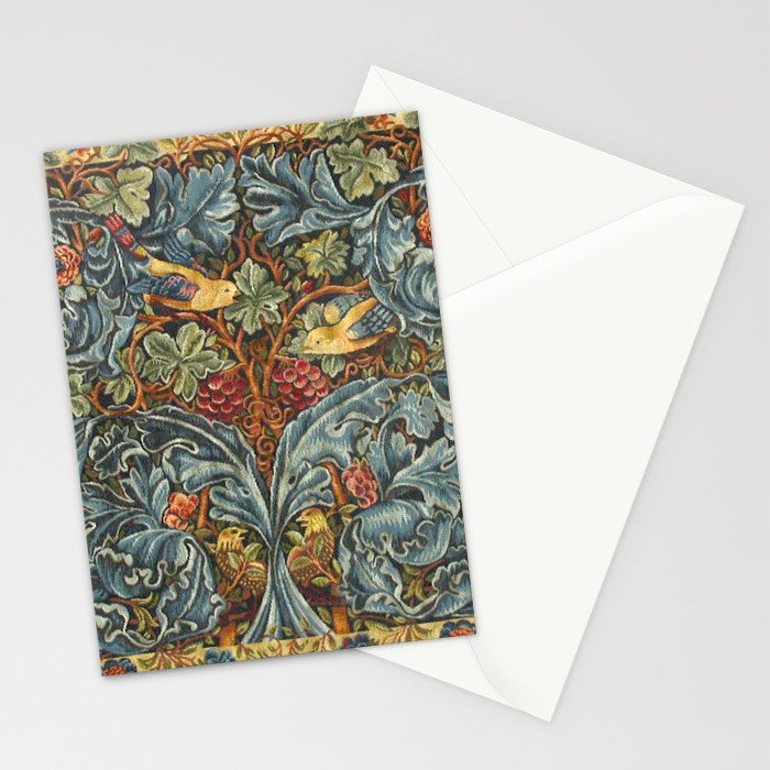 William Morris Acanthus & Vine Stationery Card Gallery Image 2
