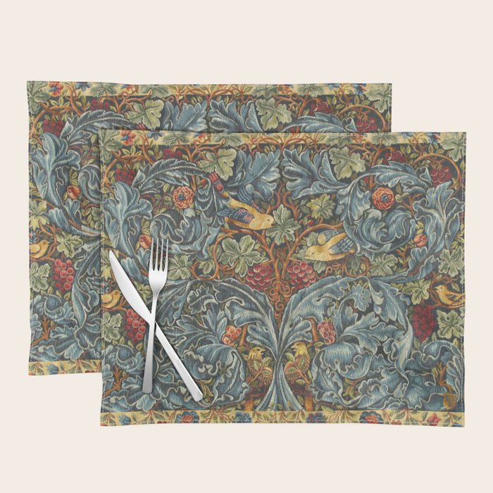 William Morris Acanthus & Vine Placemat Gallery Image 1