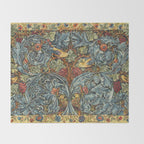 William Morris Acanthus & Vine Throw Blanket Gallery Image 2