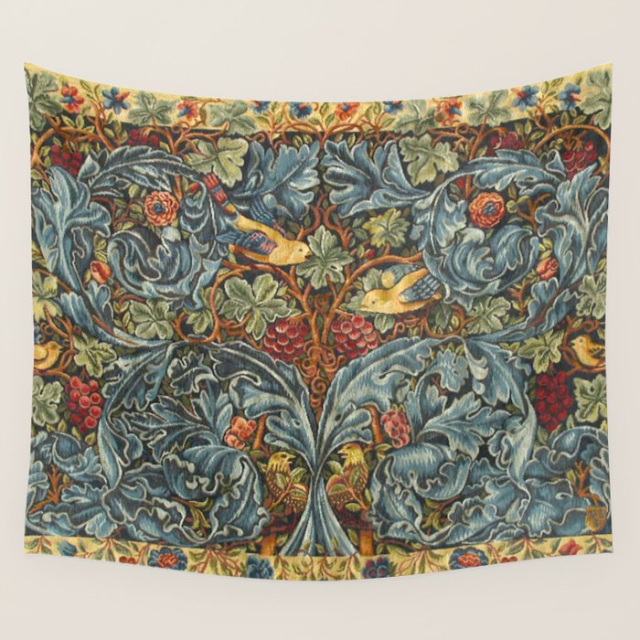 William Morris Acanthus & Vine Wall Tapestry Gallery Image 4