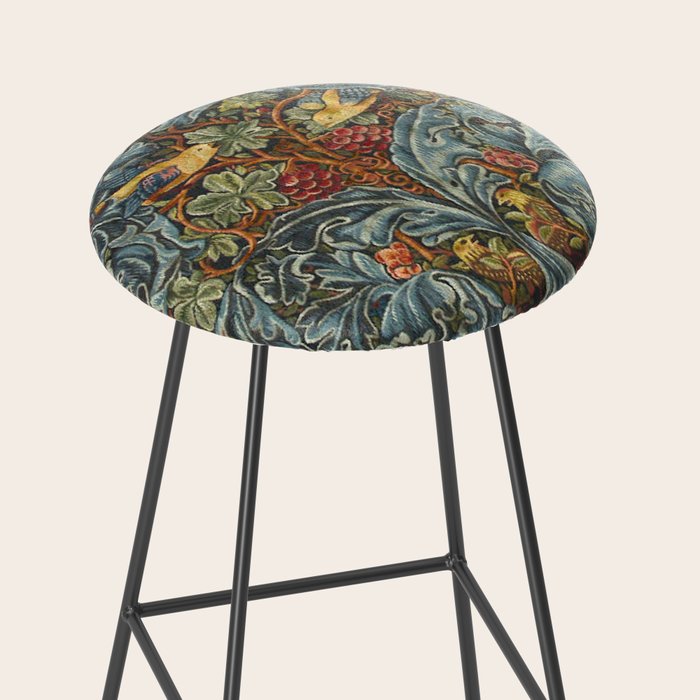 William Morris Acanthus & Vine Stool Gallery Image 2