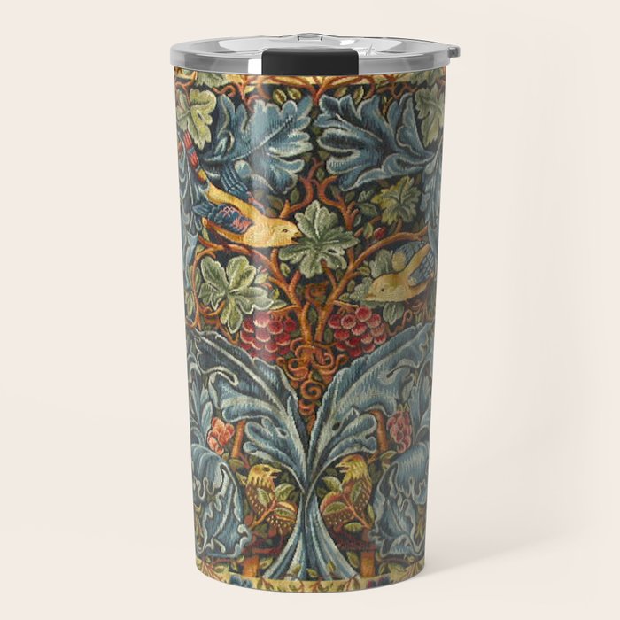 William Morris Acanthus & Vine Travel Mug Gallery Image 1
