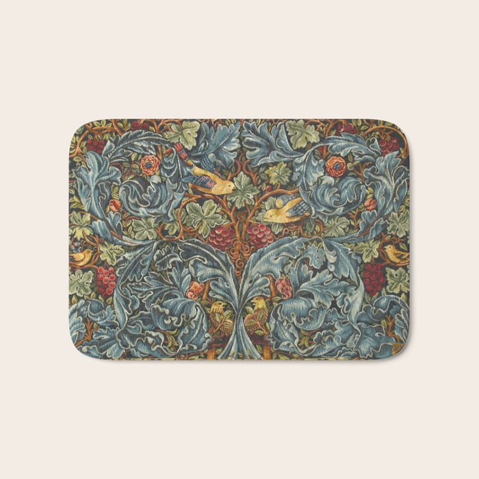 William Morris Acanthus & Vine Bath Mat Gallery Image 1