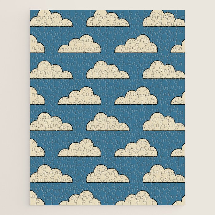 Cartoon Clouds Jigsaw Puzzle Gallery Image 1