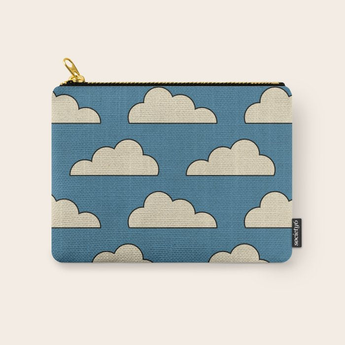 Cartoon Clouds Carry All Pouch Gallery Image 1