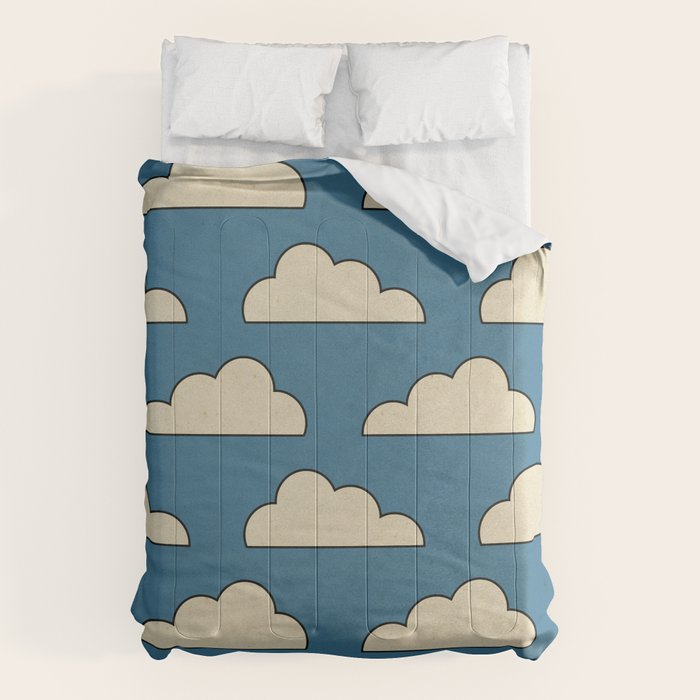 Cartoon Clouds Comforter Gallery Image 1