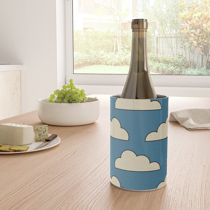 Cartoon Clouds Wine Chiller Gallery Image 4