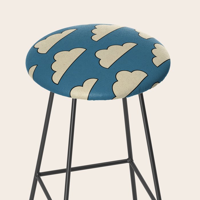 Cartoon Clouds Stool Gallery Image 2