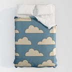 Cartoon Clouds Duvet Cover Gallery Image 6