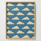 Cartoon Clouds Serving Tray Gallery Image 1