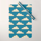Cartoon Clouds Wrapping Paper Gallery Image 1
