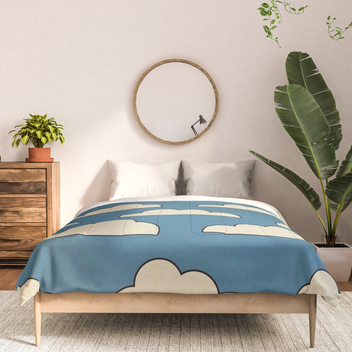 Cartoon Clouds Comforter Gallery Image 3