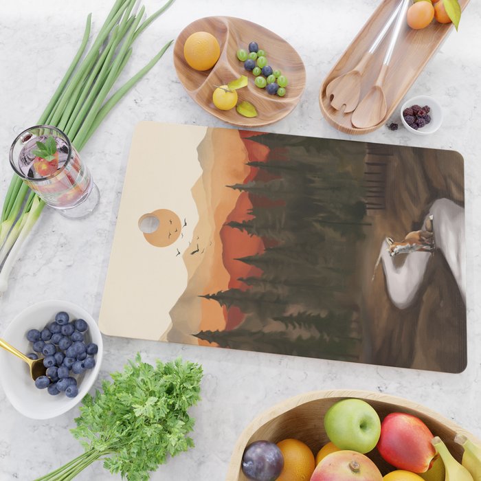 Whispering Pines Cutting Board Gallery Image 2